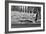 San Simeon Pier BW-Lee Peterson-Framed Photo