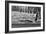 San Simeon Pier BW-Lee Peterson-Framed Photo