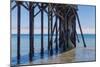 San Simeon Pier III-Lee Peterson-Mounted Photo