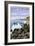 San Simeon State Park - Beach Scene - California-Lantern Press-Framed Art Print