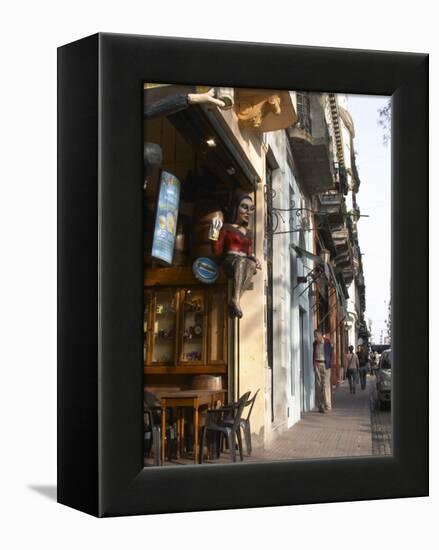 San Telmo District Around Plaza Dorrego Square, Calle Defensa, Buenos Aires, Argentina-Per Karlsson-Framed Premier Image Canvas