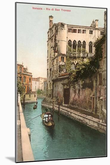 San Trovaso Canal, Venice, Italy-null-Mounted Art Print