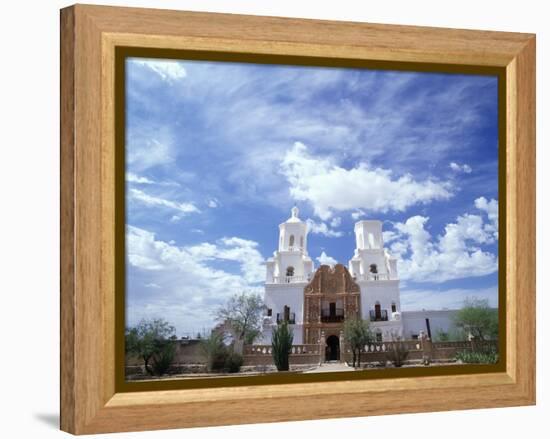 San Xavier del Bac Mission-Jim Zuckerman-Framed Premier Image Canvas