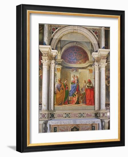 San Zaccaria Altarpiece, 1505-Giovanni Bellini-Framed Photographic Print