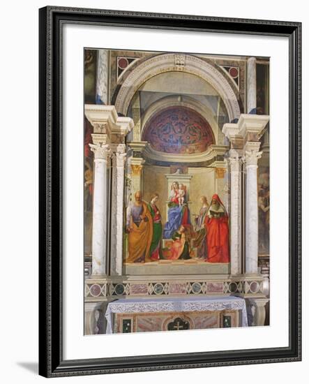 San Zaccaria Altarpiece, 1505-Giovanni Bellini-Framed Photographic Print