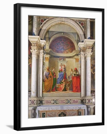 San Zaccaria Altarpiece, 1505-Giovanni Bellini-Framed Photographic Print