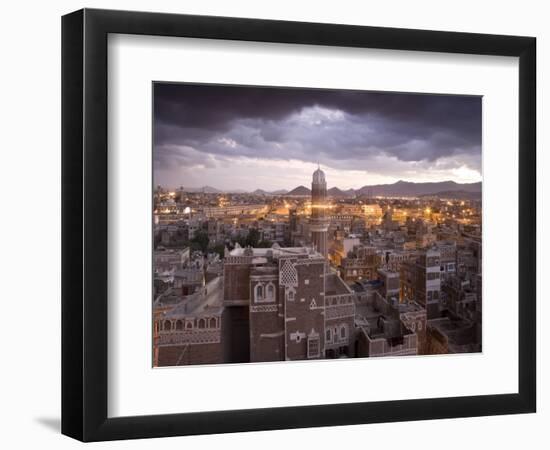 Sana'a, Yemen-Peter Adams-Framed Photographic Print