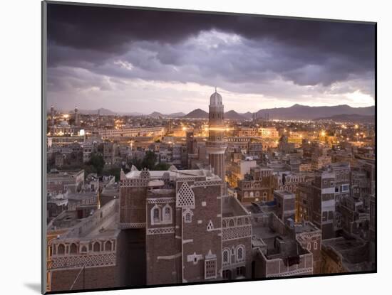 Sana'a, Yemen-Peter Adams-Mounted Photographic Print