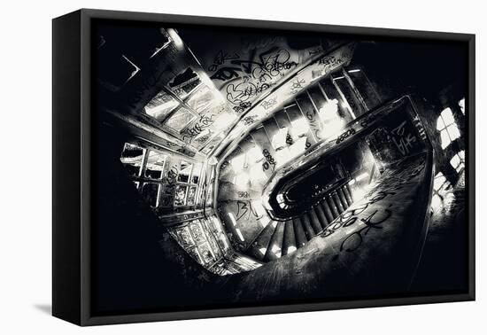 Sanat stairs-Sebastien Lory-Framed Premier Image Canvas