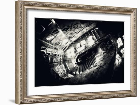 Sanat stairs-Sebastien Lory-Framed Photographic Print