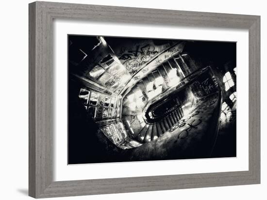 Sanat stairs-Sebastien Lory-Framed Photographic Print