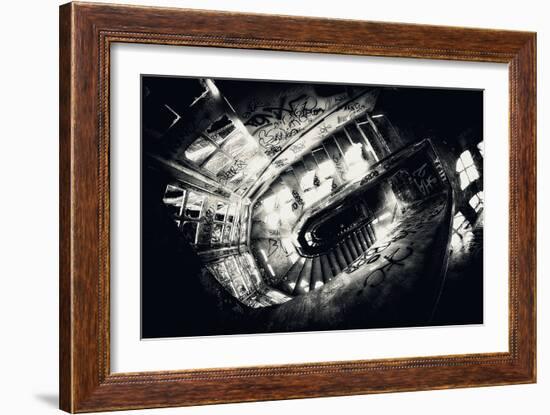 Sanat stairs-Sebastien Lory-Framed Photographic Print