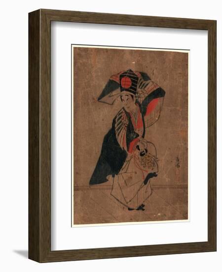 Sanbaso-Torii Kiyomitsu-Framed Giclee Print