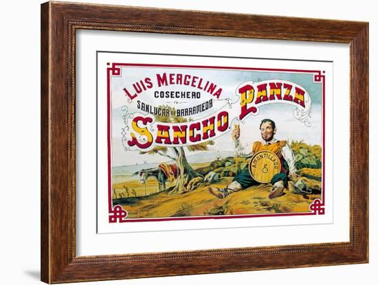 Sancho Panza-Marin-Framed Art Print