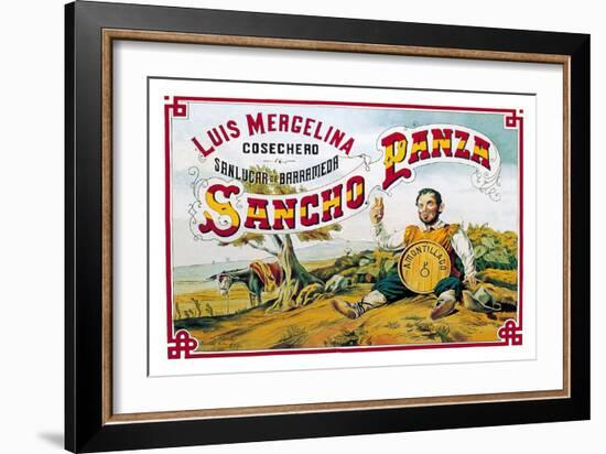 Sancho Panza-Marin-Framed Art Print