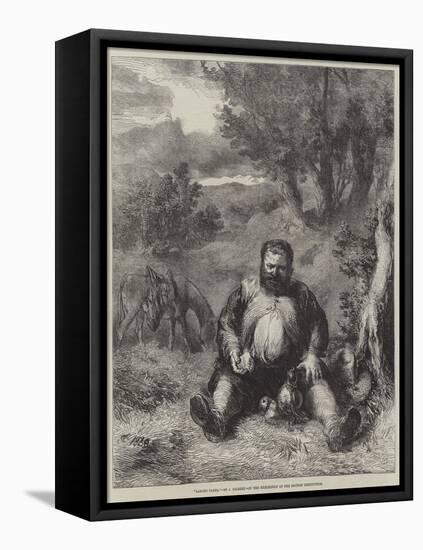 Sancho Panza-Sir John Gilbert-Framed Premier Image Canvas