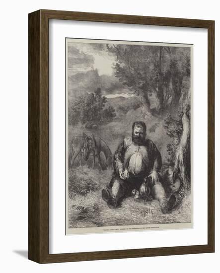 Sancho Panza-Sir John Gilbert-Framed Giclee Print