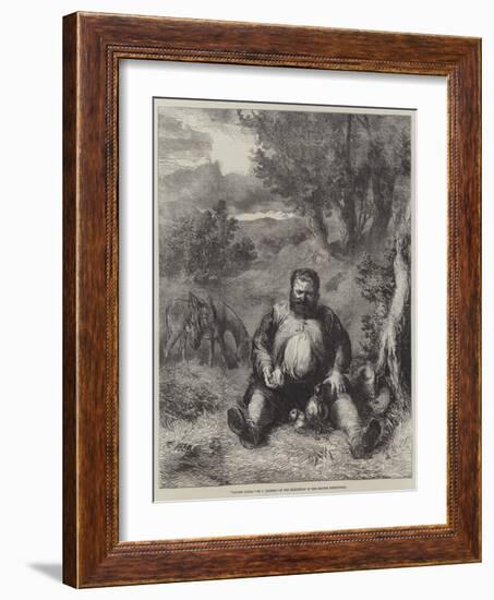 Sancho Panza-Sir John Gilbert-Framed Giclee Print
