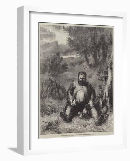 Sancho Panza-Sir John Gilbert-Framed Giclee Print