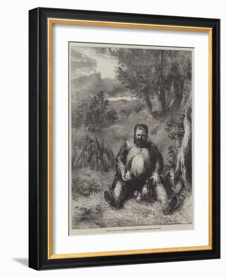 Sancho Panza-Sir John Gilbert-Framed Giclee Print