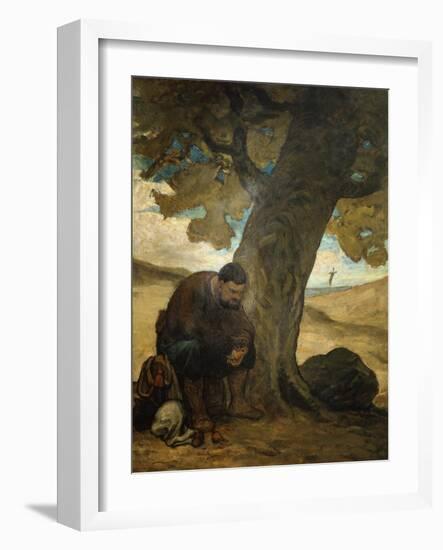 Sancho Panza-Honore Daumier-Framed Giclee Print