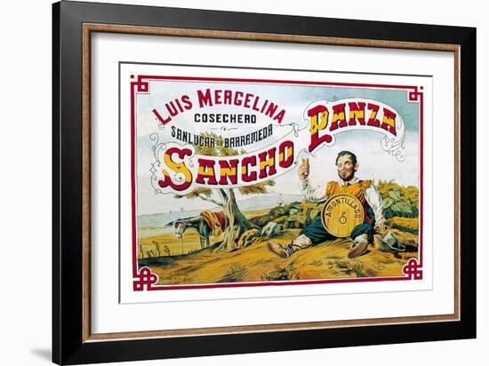 Sancho Panza-Marin-Framed Art Print