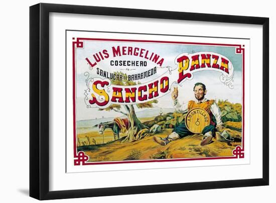 Sancho Panza-Marin-Framed Art Print