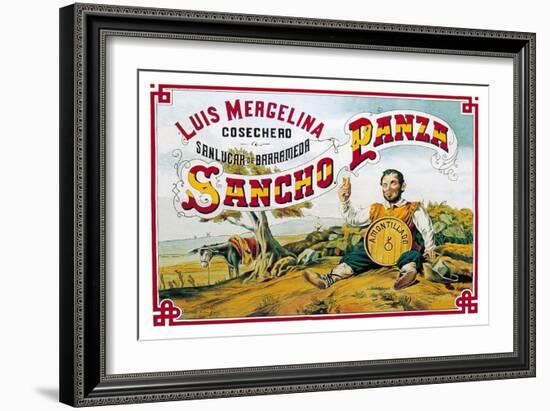 Sancho Panza-Marin-Framed Art Print