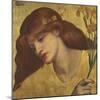 Sancta Lilias-Dante Gabriel Rossetti-Mounted Giclee Print