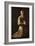 Sanctity: St Francis in Meditation, 1635-1639-Francisco de Zurbaran-Framed Giclee Print