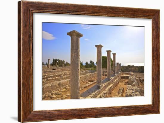 Sanctuary of Apollo Yiatis, Kourion, UNESCO World Heritage Site, Cyprus, Eastern Mediterranean-Neil Farrin-Framed Photographic Print