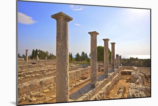 Sanctuary of Apollo Yiatis, Kourion, UNESCO World Heritage Site, Cyprus, Eastern Mediterranean-Neil Farrin-Mounted Photographic Print