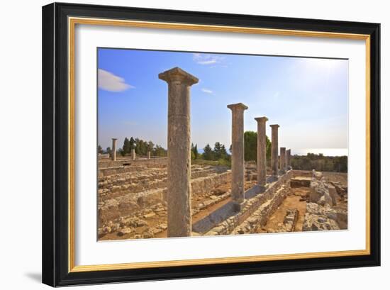 Sanctuary of Apollo Yiatis, Kourion, UNESCO World Heritage Site, Cyprus, Eastern Mediterranean-Neil Farrin-Framed Photographic Print