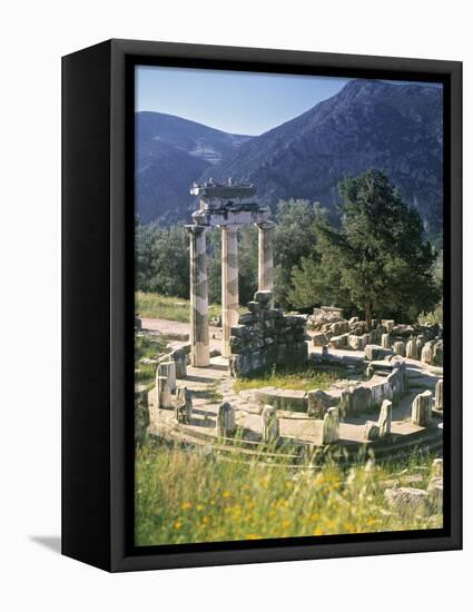 Sanctuary of Athena Pronaia, Delphi, Greece-Peter Adams-Framed Premier Image Canvas