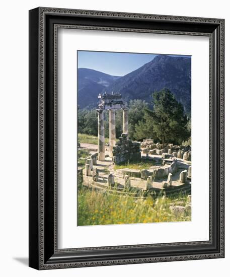 Sanctuary of Athena Pronaia, Delphi, Greece-Peter Adams-Framed Photographic Print