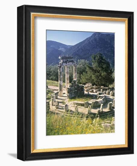 Sanctuary of Athena Pronaia, Delphi, Greece-Peter Adams-Framed Photographic Print