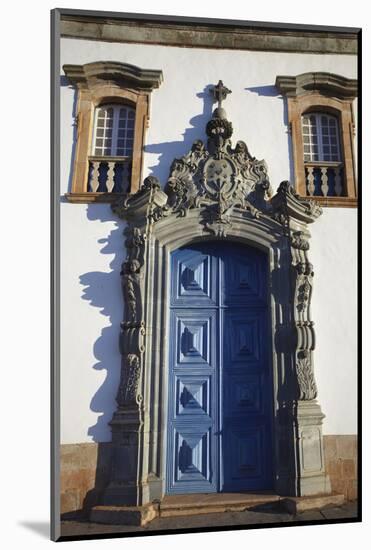 Sanctuary of Bom Jesus de Matosinhos, UNESCO World Heritage Site, Congonhas, Minas Gerais, Brazil-Ian Trower-Mounted Photographic Print