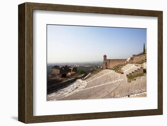 Sanctuary of Hercules Victor, Tivoli, Lazio, Italy, Europe-Oliviero Olivieri-Framed Photographic Print