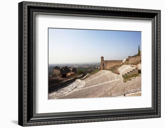 Sanctuary of Hercules Victor, Tivoli, Lazio, Italy, Europe-Oliviero Olivieri-Framed Photographic Print