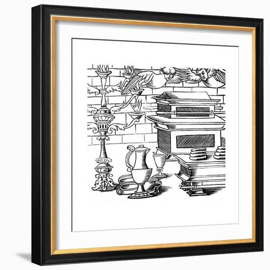 Sanctuary of the Ark of the Covenant, 16th Century-null-Framed Giclee Print