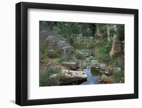 Sanctuary of  the gods Tanit and Baal Hammon in Carthage. Artist: Unknown-Unknown-Framed Photographic Print