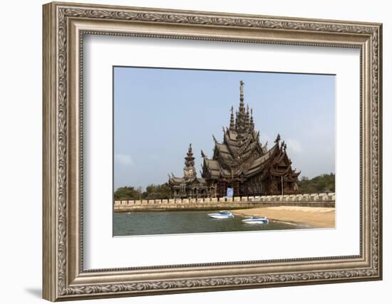 Sanctuary of Truth, Pattaya, Thailand, Southeast Asia, Asia-Rolf Richardson-Framed Photographic Print