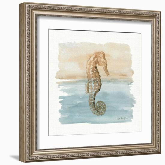 Sand and Sea III-Lisa Audit-Framed Art Print