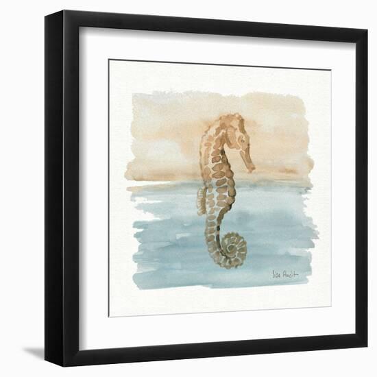 Sand and Sea III-Lisa Audit-Framed Art Print
