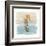 Sand and Sea III-Lisa Audit-Framed Art Print