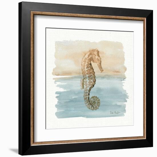 Sand and Sea III-Lisa Audit-Framed Art Print