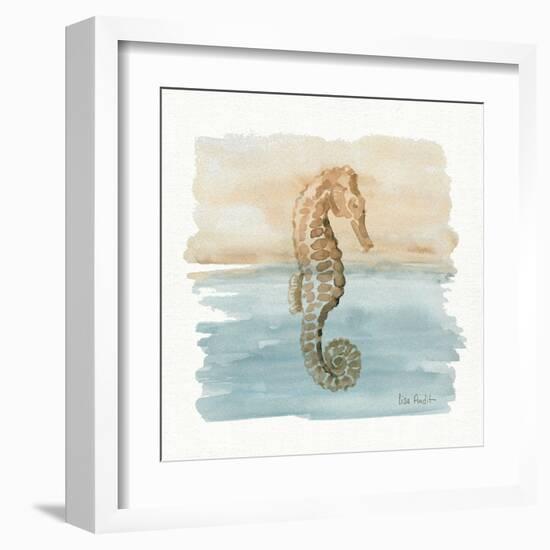 Sand and Sea III-Lisa Audit-Framed Art Print