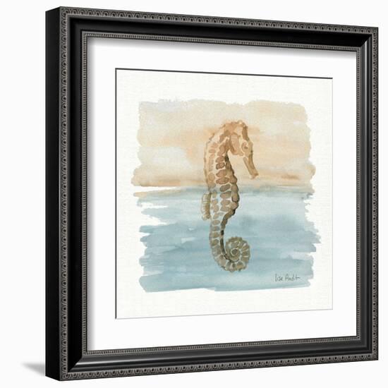 Sand and Sea III-Lisa Audit-Framed Art Print