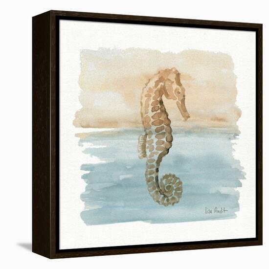 Sand and Sea III-Lisa Audit-Framed Stretched Canvas