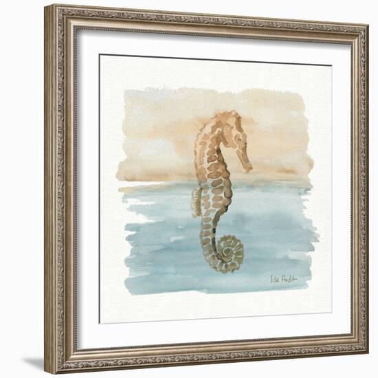 Sand and Sea III-Lisa Audit-Framed Art Print